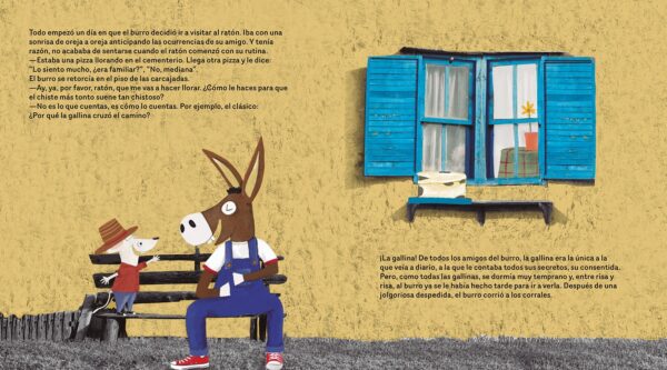 El burro hablando de orejas