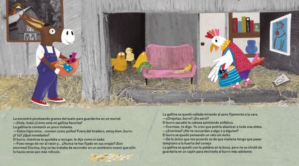 El burro hablando de orejas