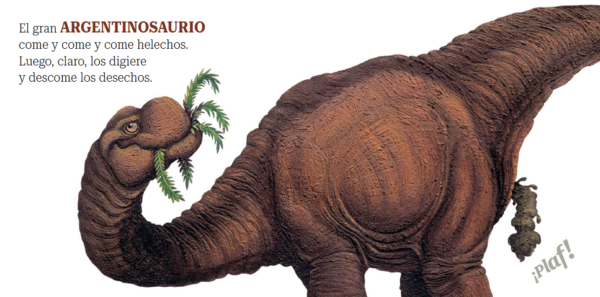 Desayuno, comida y cena: ¡dinosaurios en cadena!
